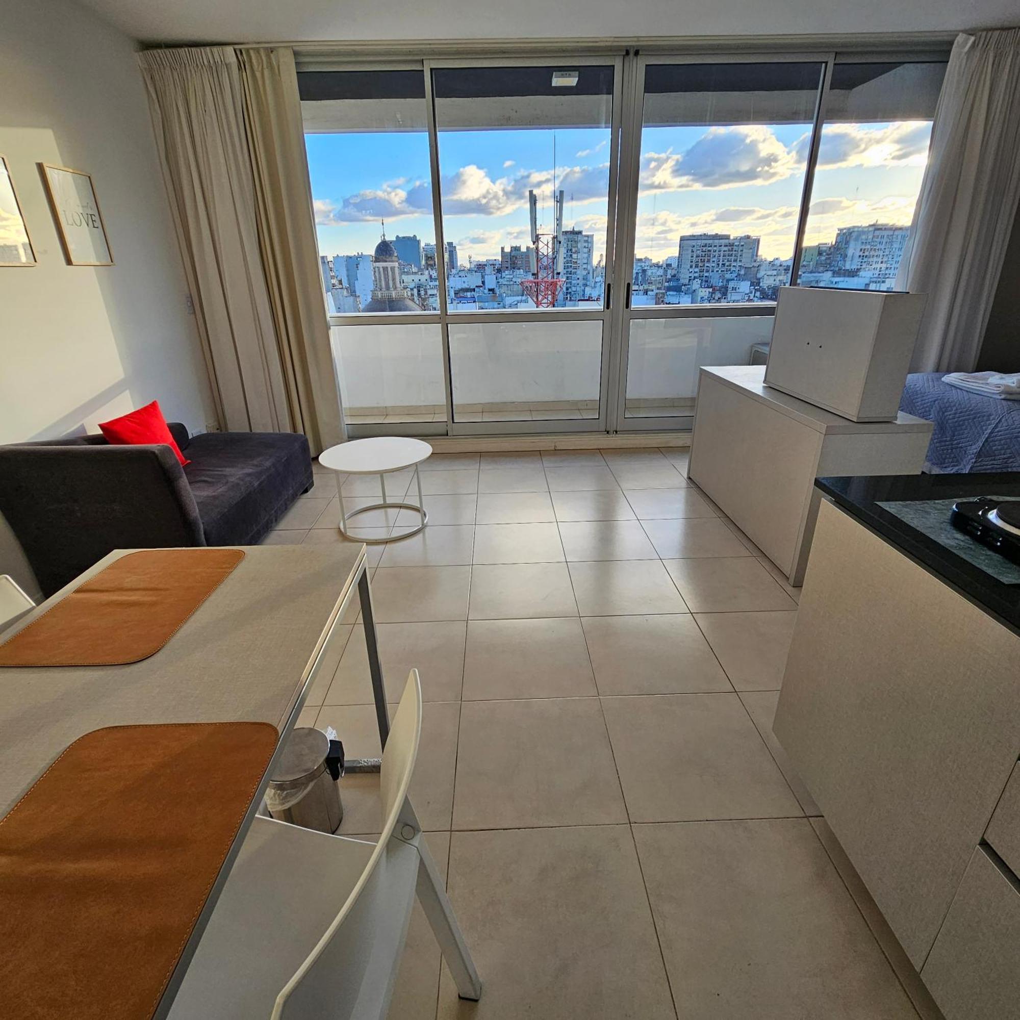 Centrico, Ideal Parejas, Vista Panoramica, Con Piscina Buenos Aires Værelse billede