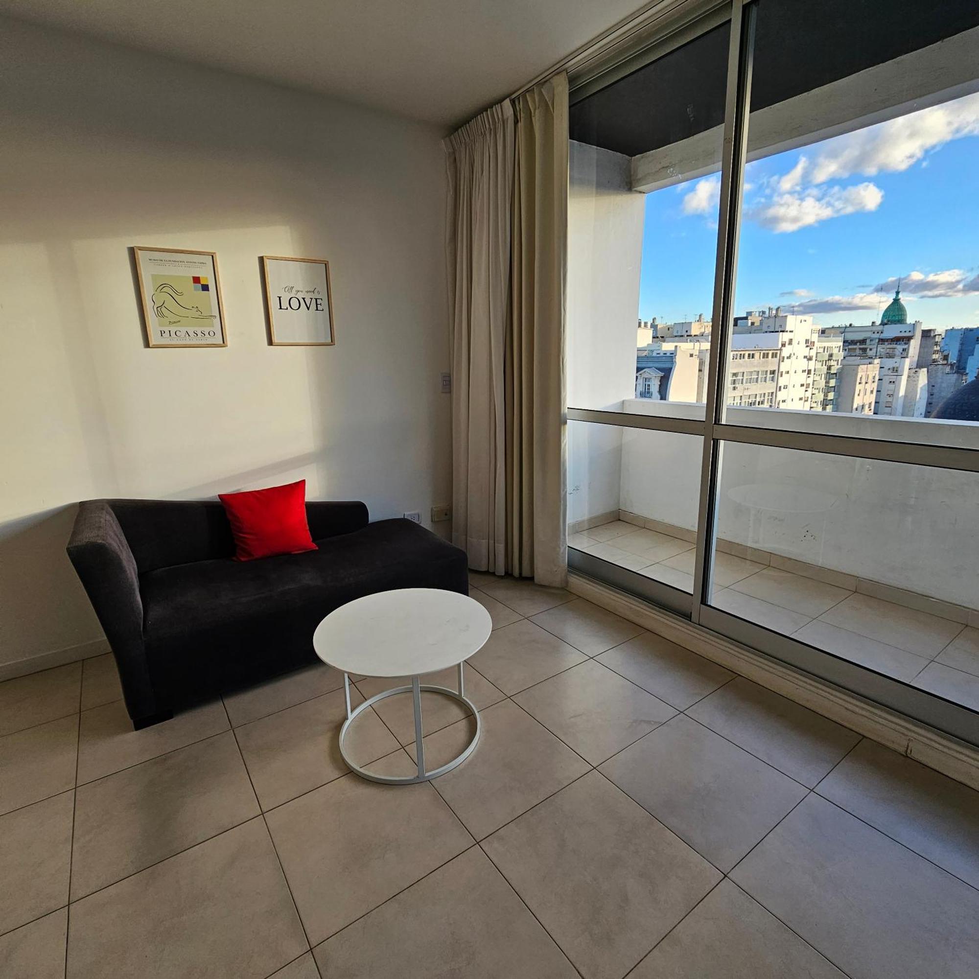 Centrico, Ideal Parejas, Vista Panoramica, Con Piscina Buenos Aires Værelse billede