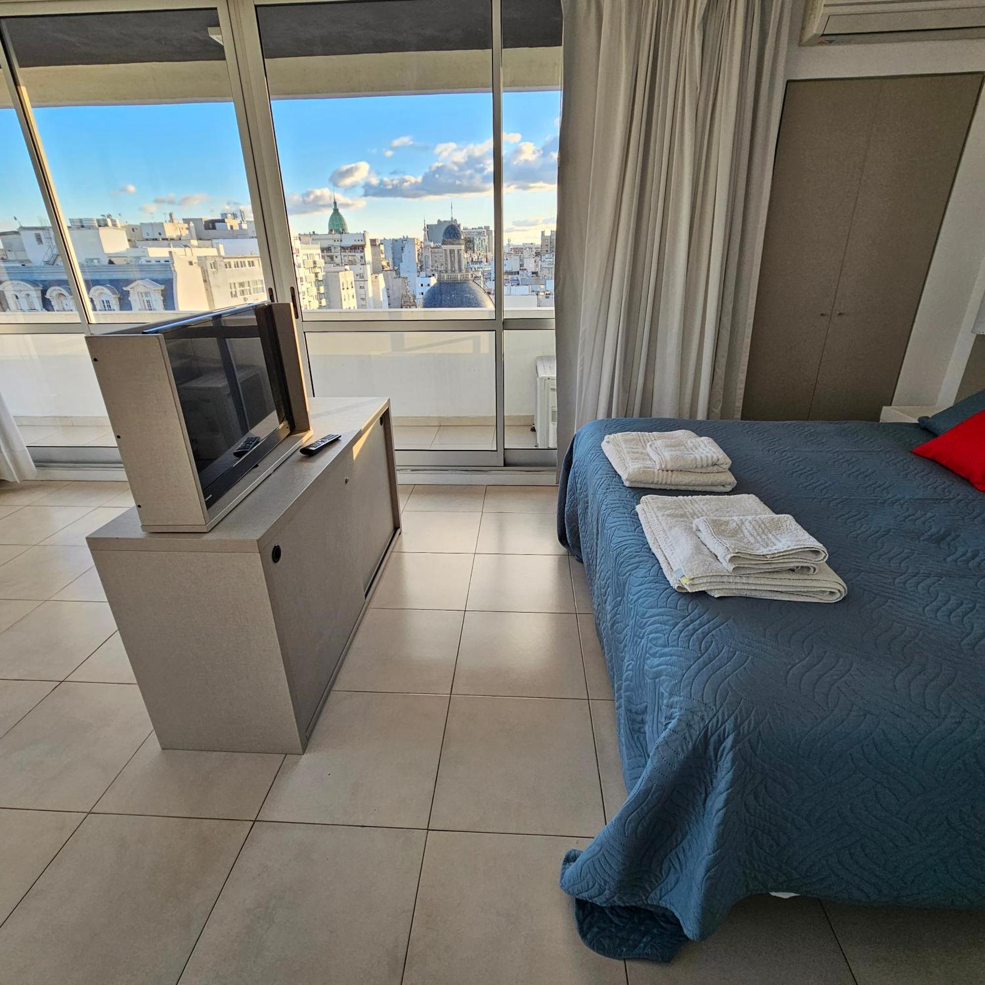 Centrico, Ideal Parejas, Vista Panoramica, Con Piscina Buenos Aires Værelse billede